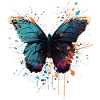 Papillon Coloful Wings