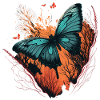 Flying Butterfly