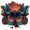 Papillon délicat
