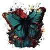 Butterfly in the Woods