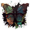 Fliiting Butterfly