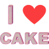 I love Cake