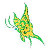 Moth green gold