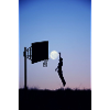 Basketball in the night