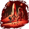Lone Astronaut
