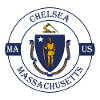 Chelsea Massachusetts Flag USA Souvenir Badge