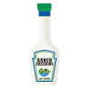 Ranch -Vinaigrette -Ranch -Vinaigrette