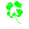 Eishockey St. Patrick's Day Kleeblatt