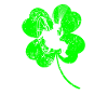 Trèfle paramoteur de la Saint-Patrick