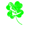 Windsurfen St. Patrick's Day Kleeblatt