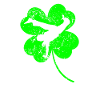 Capoeira St. Patrick's day shamrock