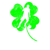 Fußball St. Patrick's Day Kleeblatt
