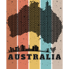 Australian Skyline Dot Mosaic