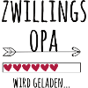 werdender Zwillingsopa Schwangerschaft Zwillinge