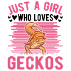 Gecko Mädchen Leopardengecko