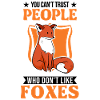 Fuchs Geschenk Rotfuchs