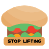 STOP LIFTING HAMBURGER
