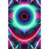 Abstract Neon Art