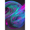 Abstract Neon Art