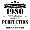 fabriquée en 1980