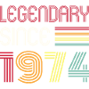 Anniversaire Légendaire Depuis 1974