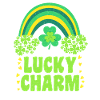 Lucky Charm Glücksbringer Regenbogen