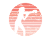 Boxing Girls Sunset