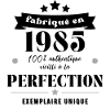 fabriqué en 1985