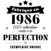 fabriqué en 1986