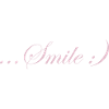 Smile lettering