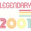 Birthday Legendary Since 2001