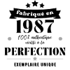 fabriqué en 1987