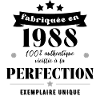 fabriquée en 1988