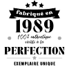 fabriqué en 1989