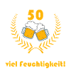 Mehr Feuchtigkeit mit 50
