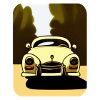 Cooles Retro Auto