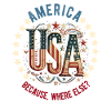 American Patriotic USA Design