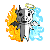 Cochon - Ange et Diable