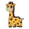 Giraffe Kinder Motiv Niedlich
