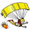 Skydive - Fallschirmspringer Comic