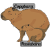 Capybara Family Copybara Pastebara funny
