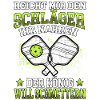 Pickelball König schmettern Pickleball