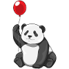 Panda Balloon