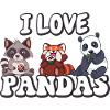 I love pandas