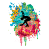 Eiskunstlauf PopArt