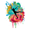Figure skating PopArt