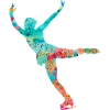 Eiskunstlauf PopArt