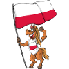 Poland Fan Horse