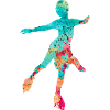 Eiskunstlauf PopArt