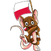 Pologne Fan Mouse